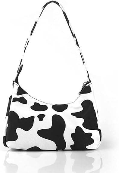 Sac à main à motifs de vache