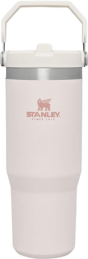 Gobelet isotherme Stanley IceFlow avec paille