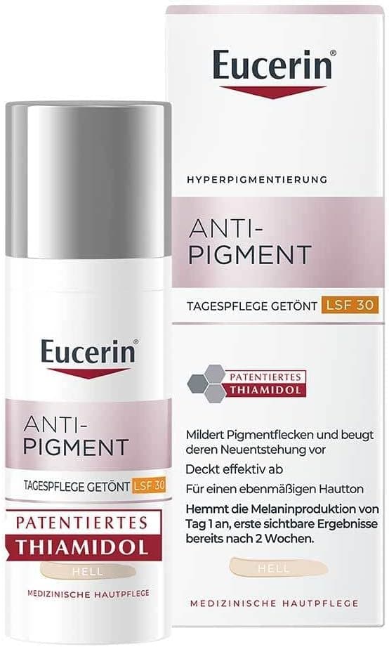 Crème de jour teintée SPF 30 avec Thiamidol Eucerin