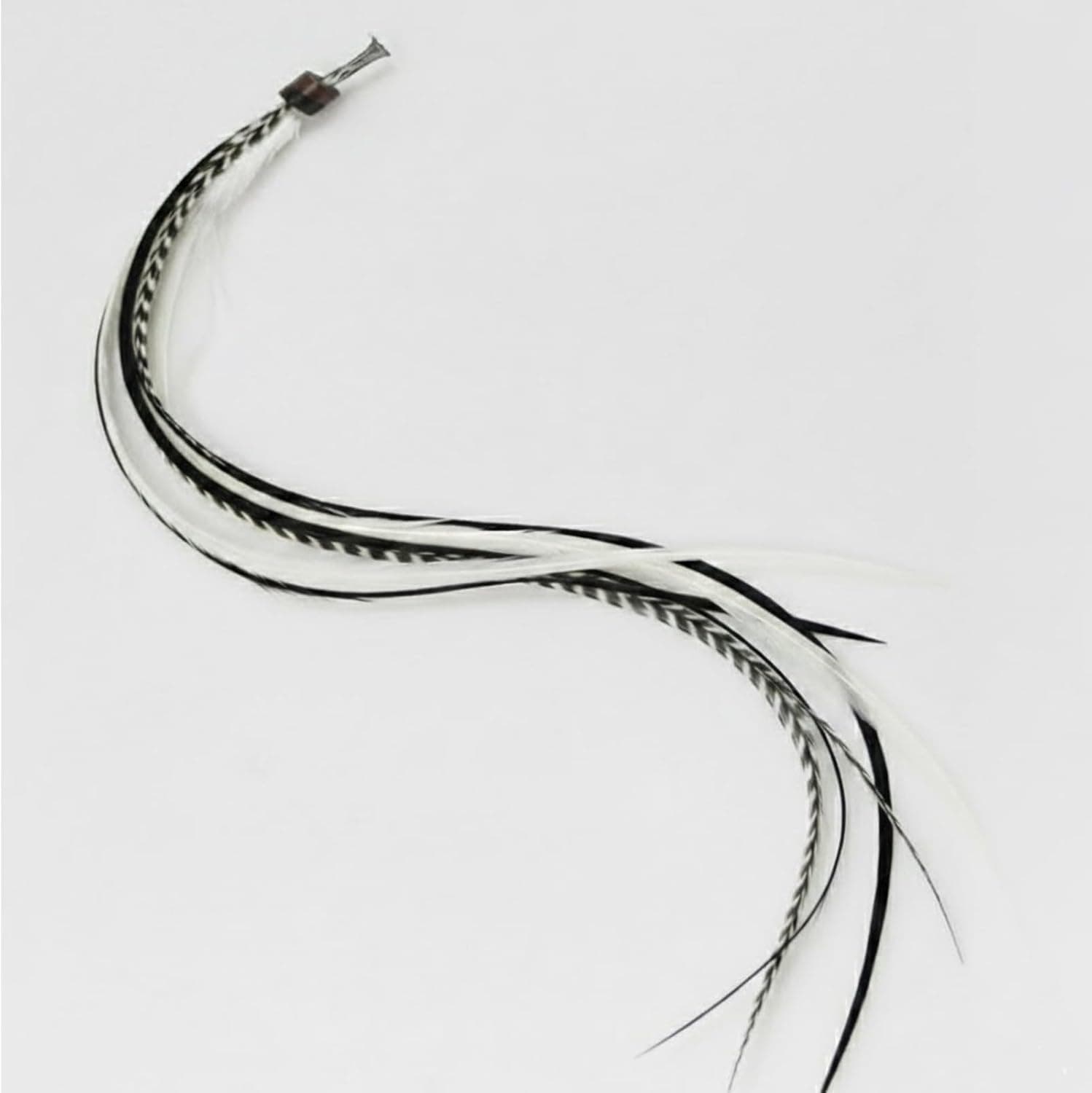 Extensions de cheveux en plumes Zebrz 