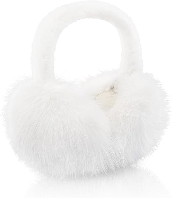 Cache-oreilles en fausse fourrure