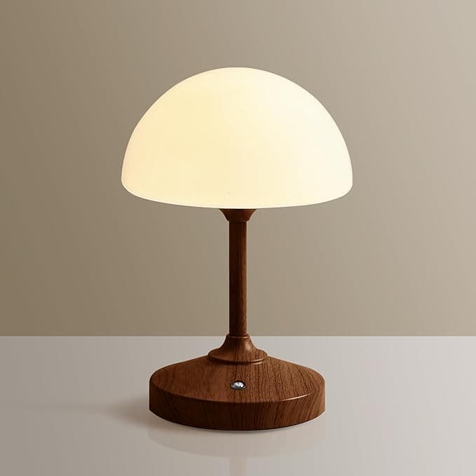 Lampe de table champignon