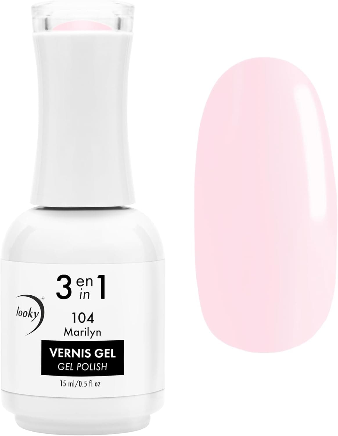 Vernis gel ongles 3-en-1 Looky