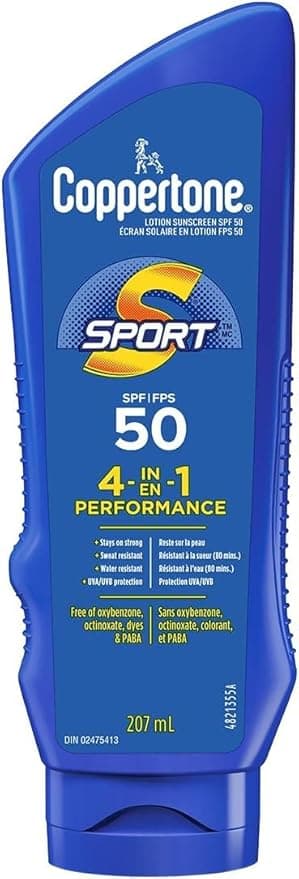 Lotion solaire sportive SPF 30 Coppertone Sport