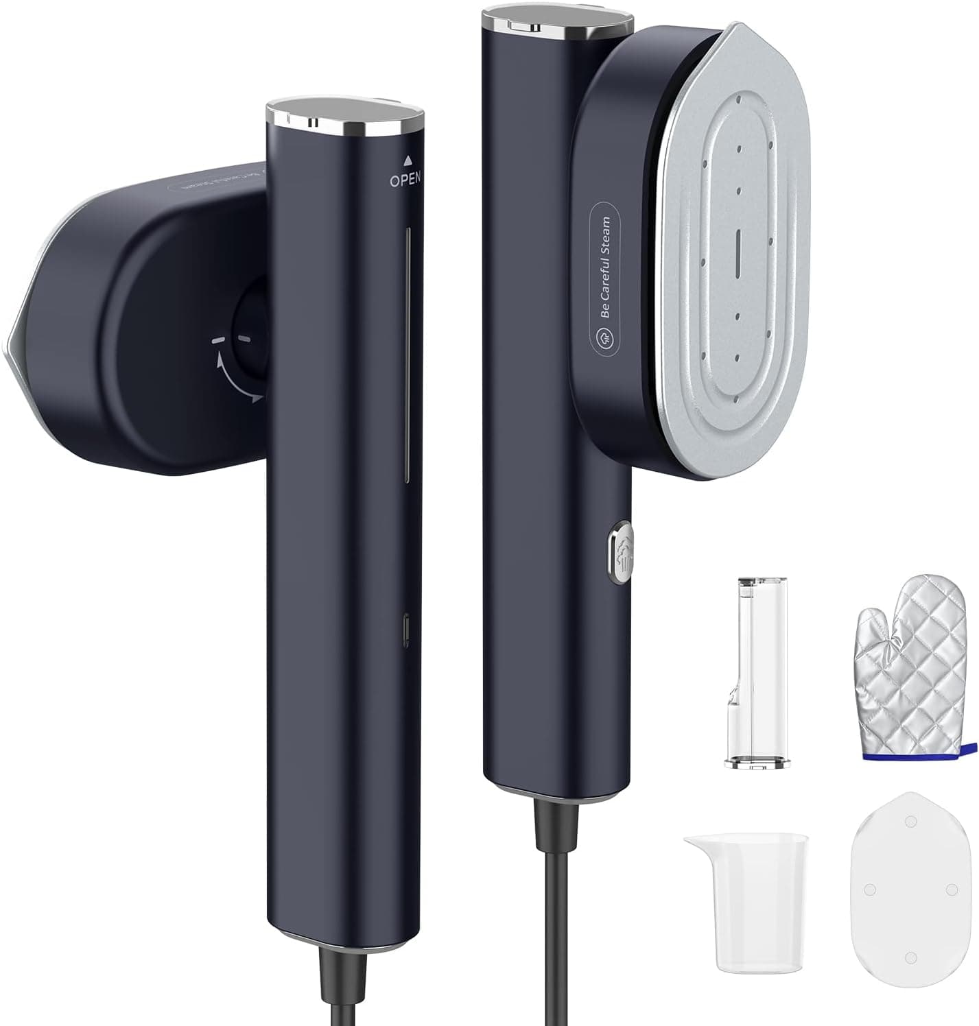 Défroisseur vapeur portable de taille voyage