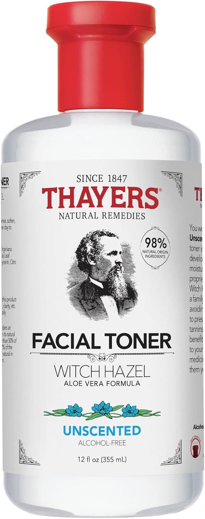 Tonique visage sans alcool Thayers