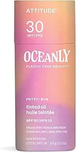 Bâton d'huile teinté avec SPF 30