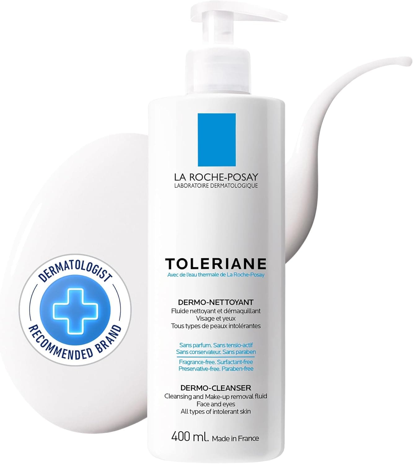 La Roche-Posay: Toleriane Nettoyant pour visage non parfumé pour peaux sensibles