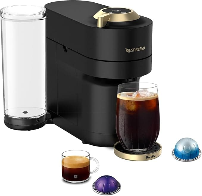 Nespresso Vertuo Pop+ Deluxe Machine à café et à expresso par Breville