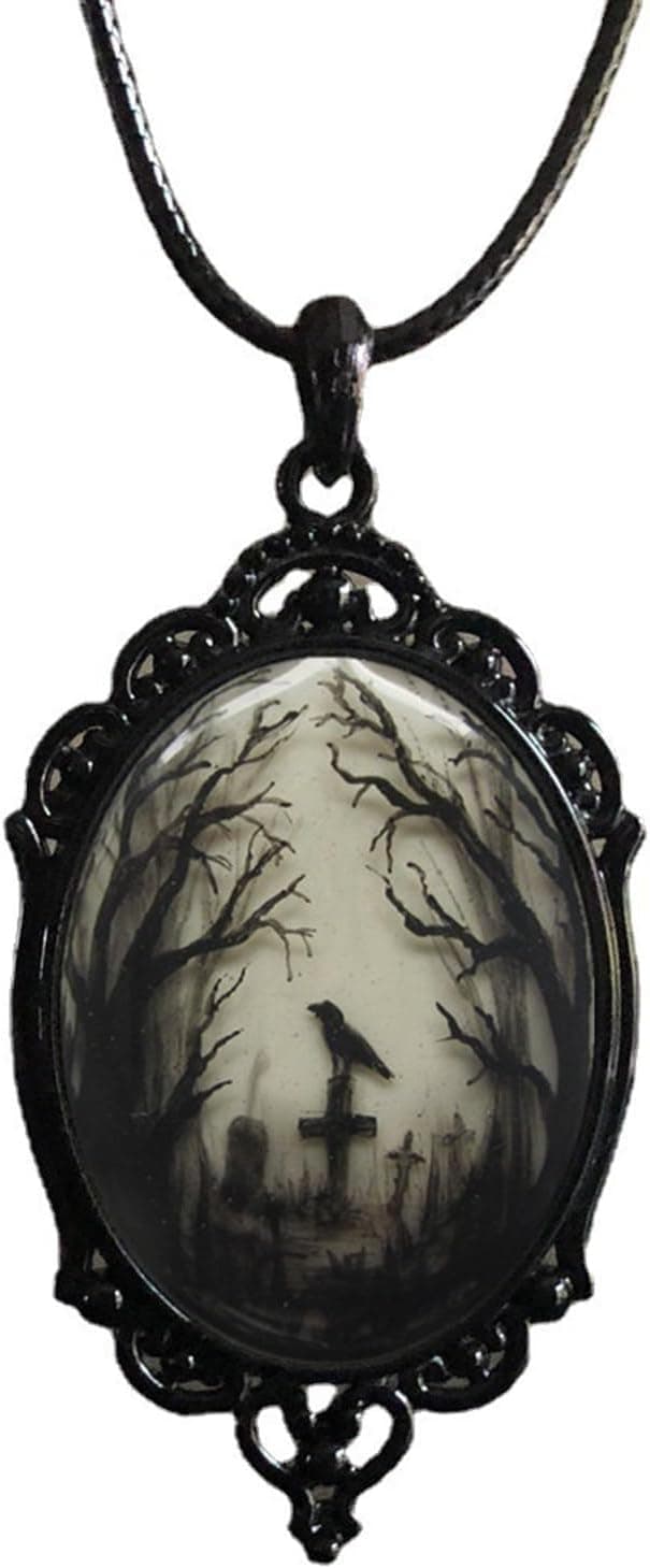 Collier ras du cou noir pour femme