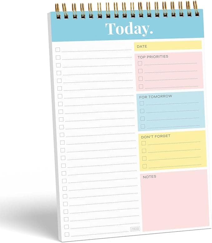 Ensemble de 4 bloc-notes journaliers