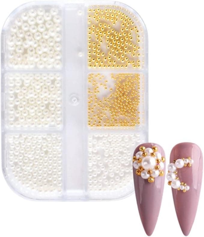 Perles décoratives pour ongles