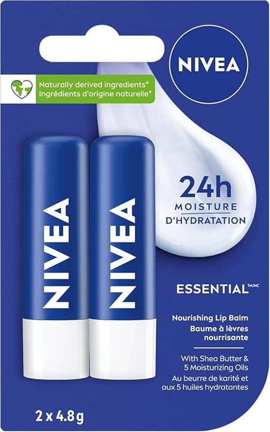Soin des lèvres essentiel de Nivea sur Amazon