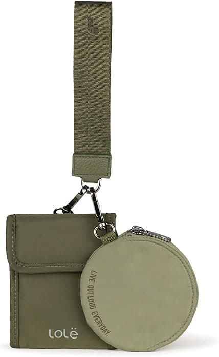 Portefeuille double dragonne Alesia de Lolë