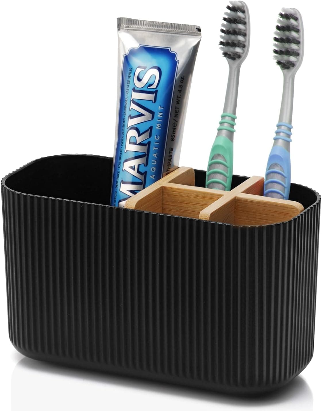 Porte brosse à dents noir