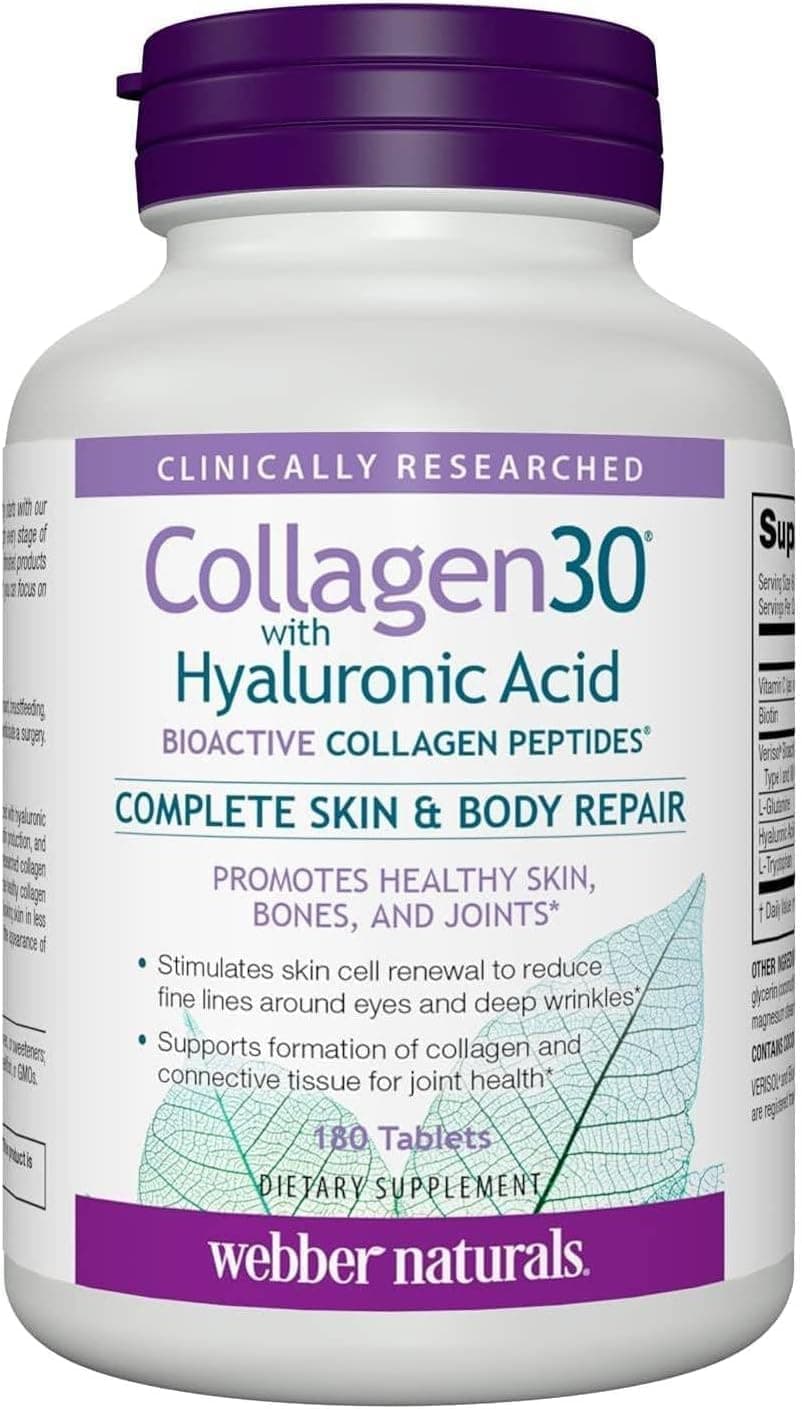 Webber Naturals Collagen30 / avec acide hyaluronique