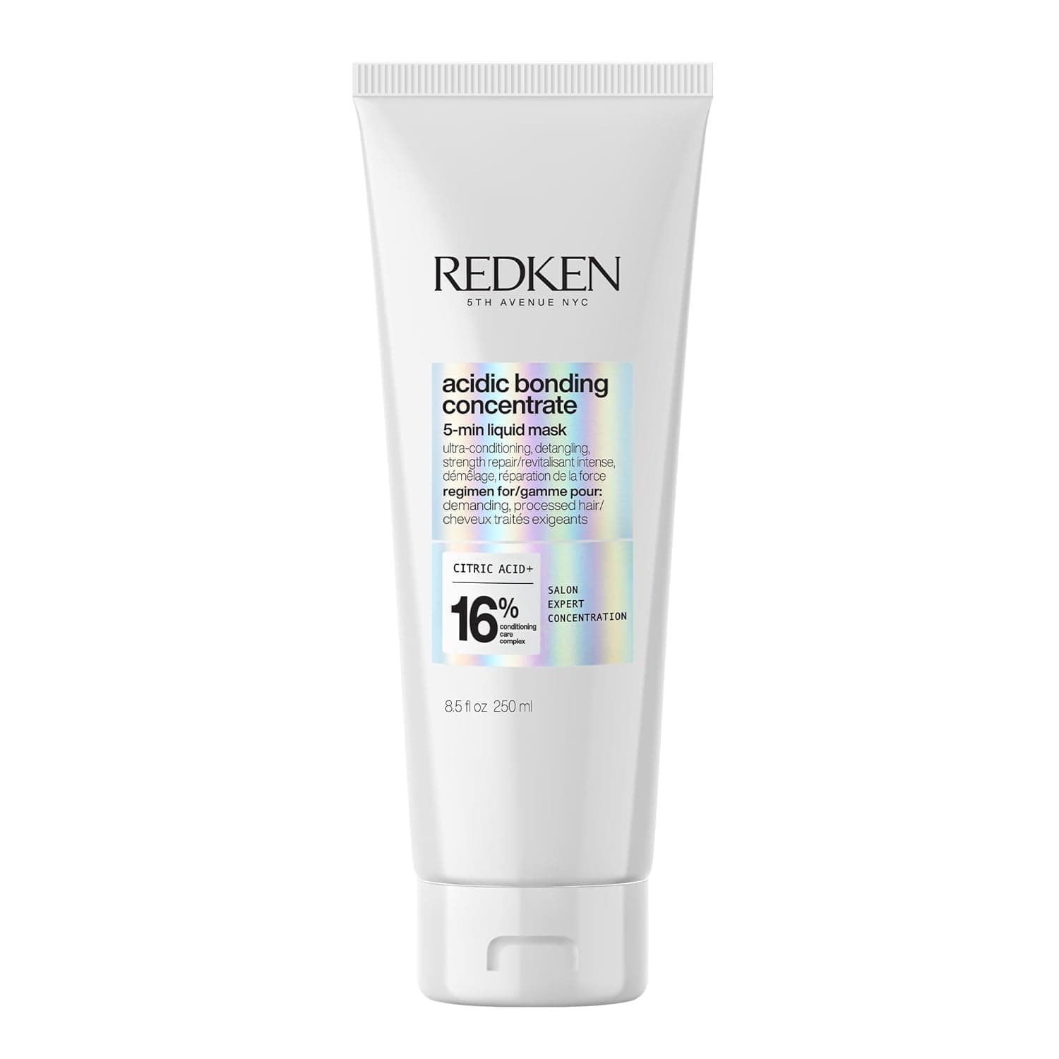 Masque capillaire concentré liquide acide hydratant pour cheveux abîmés, Redken