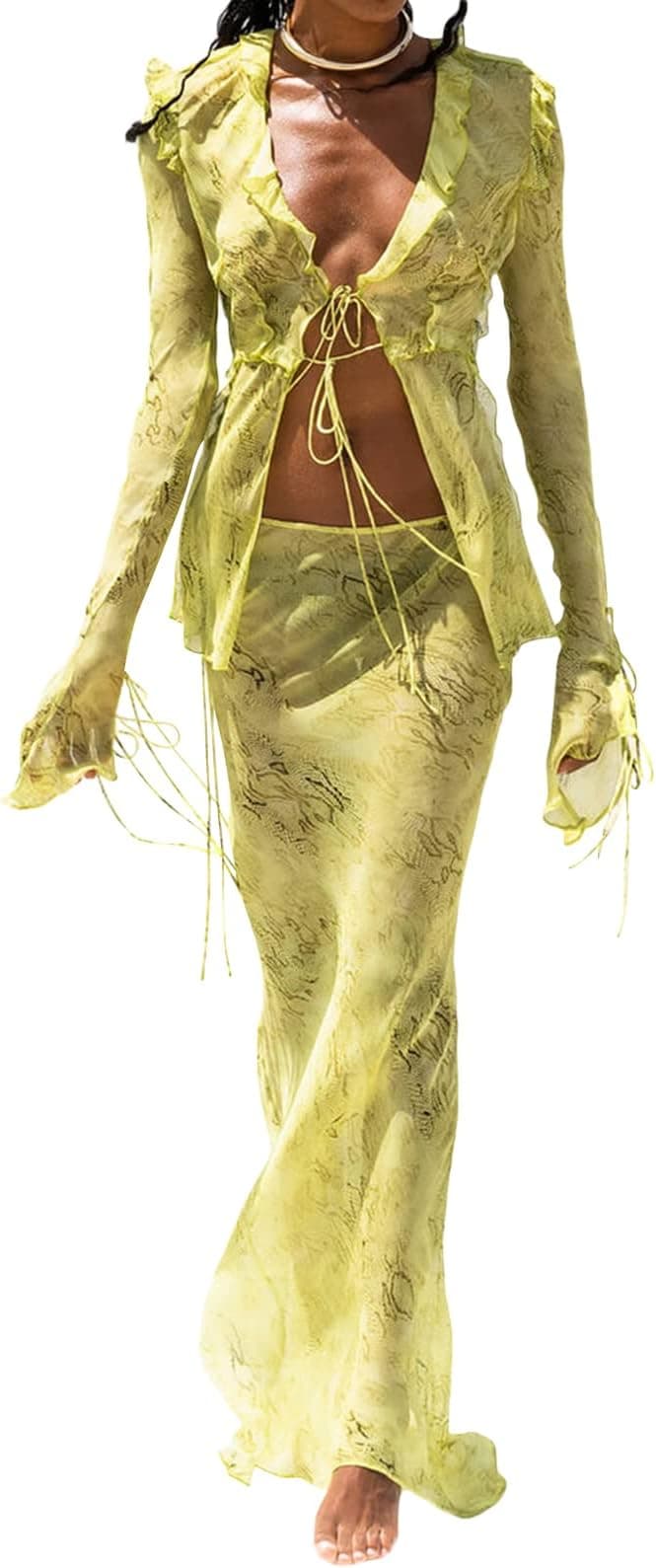 Ensemble 2 pièces Y2K