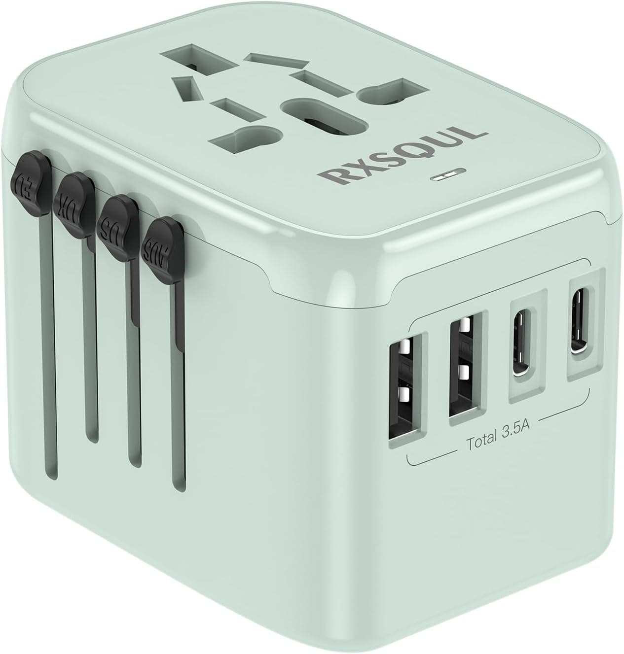 Adaptateur de prise d'alimentation universel international