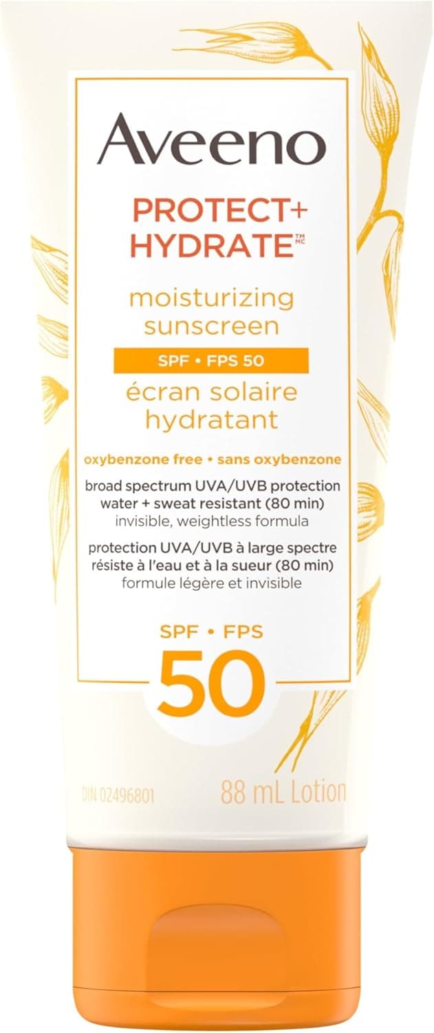 Écran solaire pour le visage FPS 50 de Aveeno