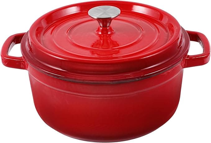 Cocotte en fonte émaillée de 4 l – JOGREFUL 