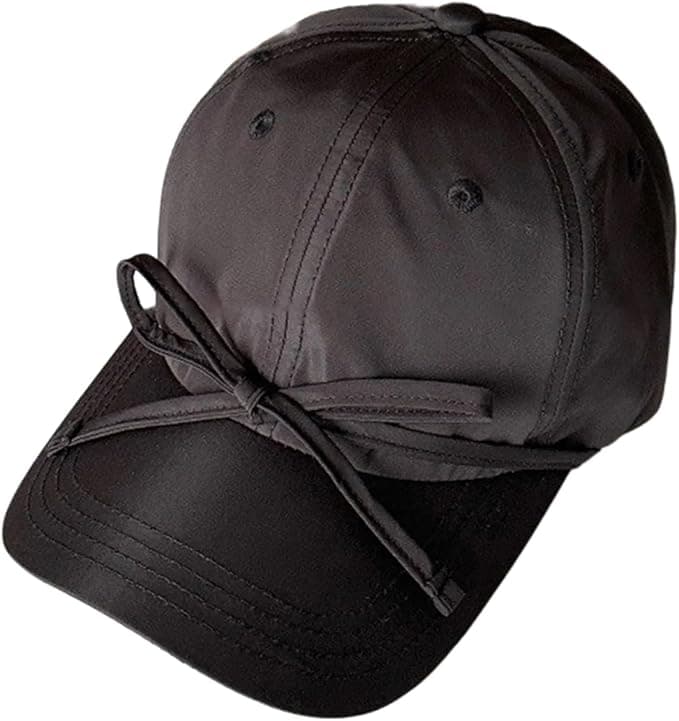 Casquette avec nœud