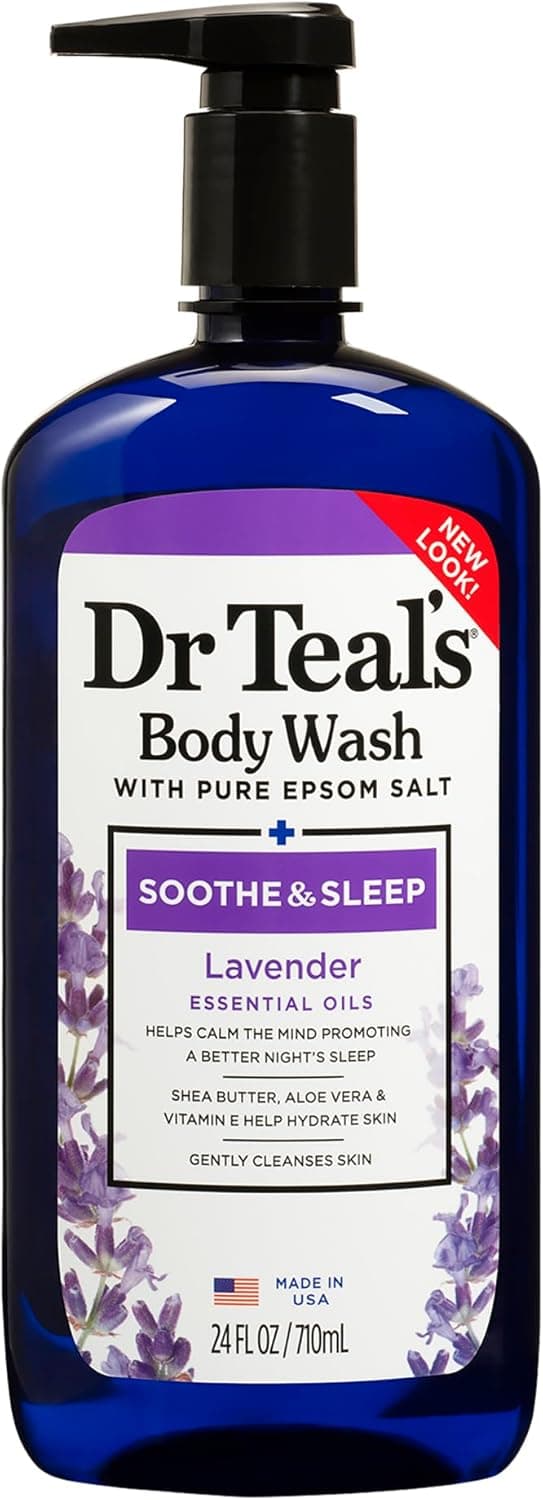 Gel douche ultra hydratant Soothe & Sleep à la lavande Dr. Teals