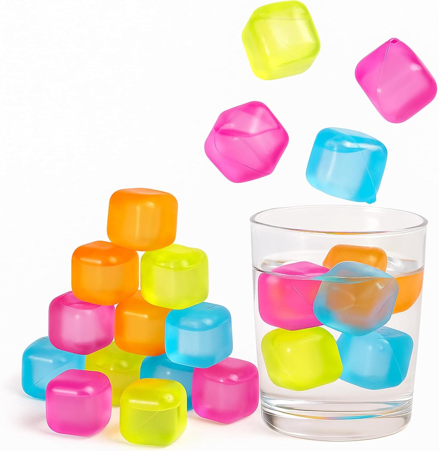 Glaçons réutilisables Multicolore