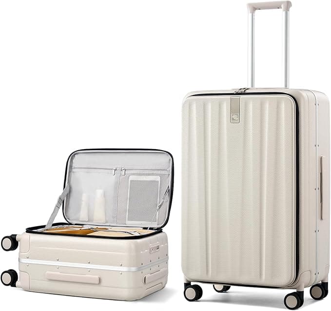 Valise rigide 24 pouces en polycarbonate avec roulettes