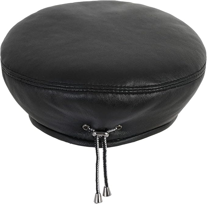Béret en cuir