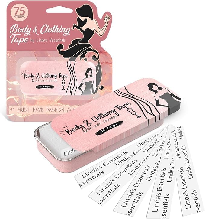 Ruban adhésif double face pour vêtements, corps et mode