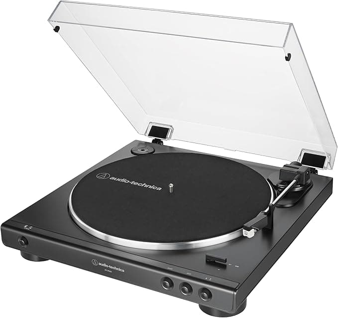 Audio-Technica AT-LP60X-BK Tourne-disque stéréo entièrement automatique