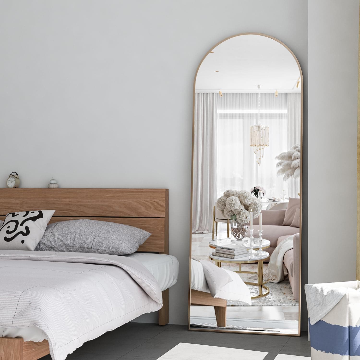 Miroir forme arrondie 