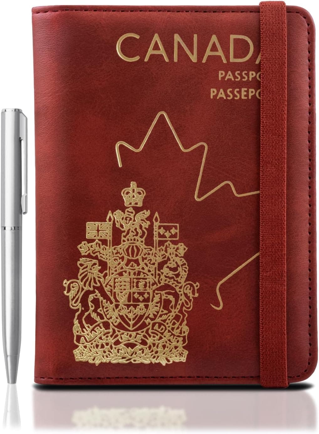 Porte-passeport avec blocage RFID 