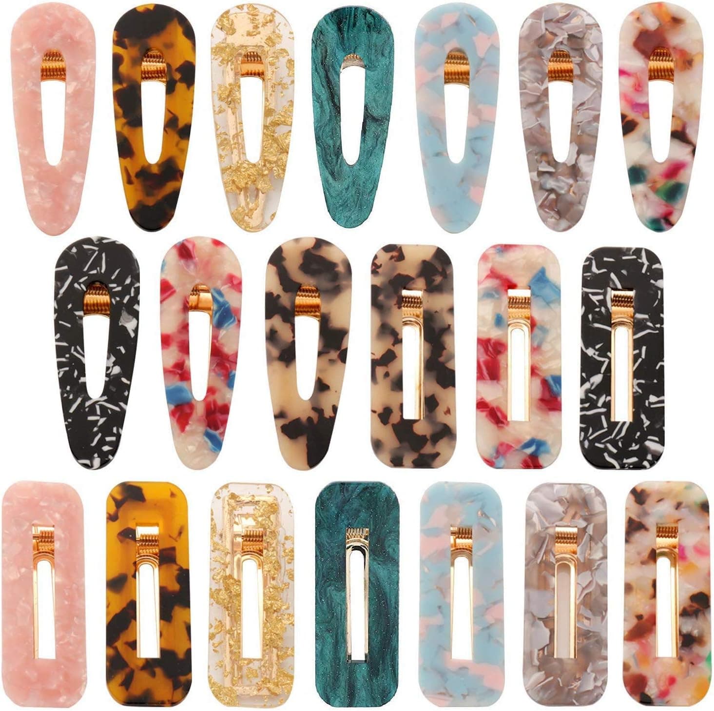 Lot de 20 pinces à cheveux