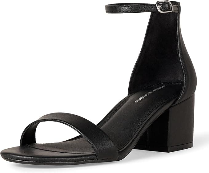 Sandales à talon bas, Amazon 