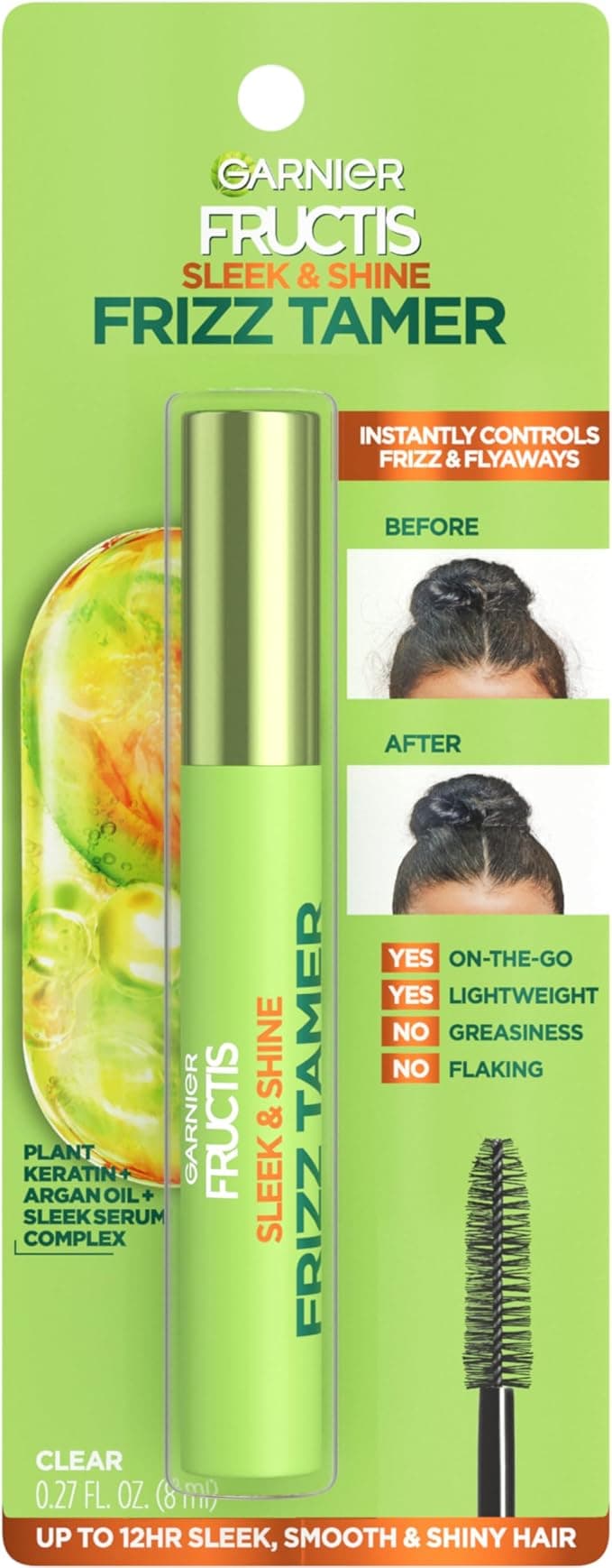 Sérum capillaire pour frisottis et cheveux rebelles Garnier Fructis