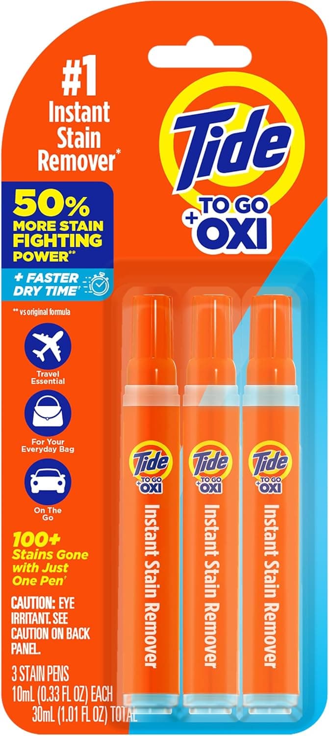 Lot de 3 détachants pour vêtements