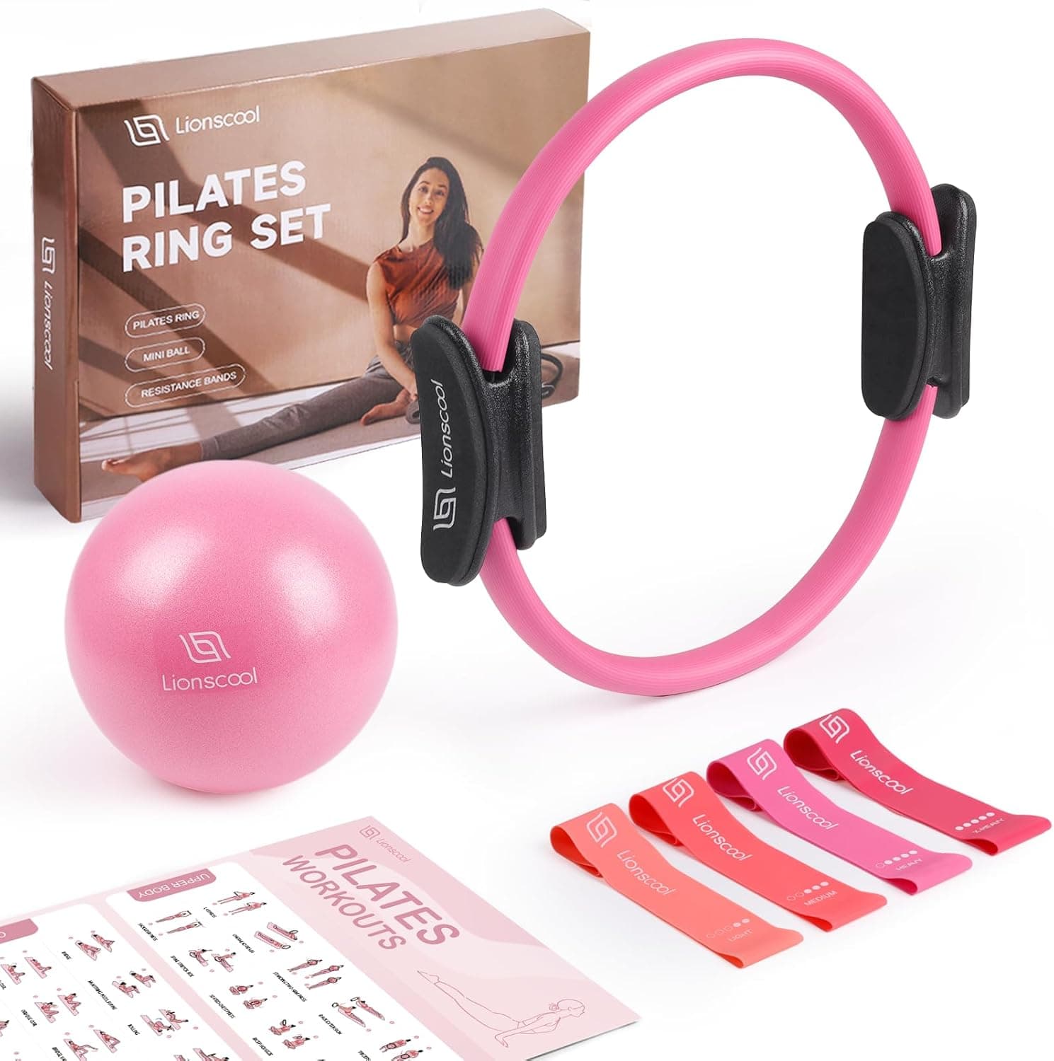 Ensemble d'accessoires de pilates pour la maison