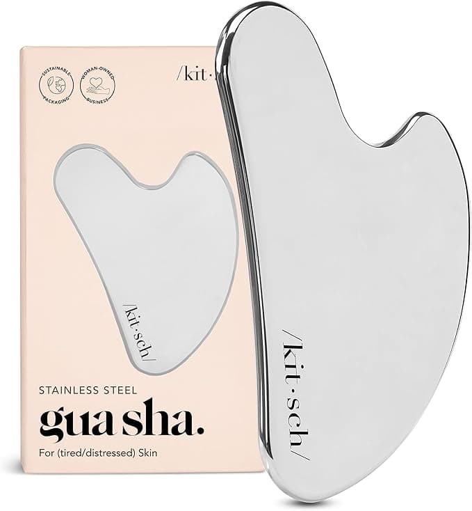 Gua Sha en acier inoxidable Kitsch