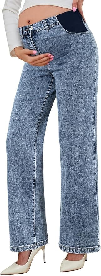 BLENCOT Jean pour femme enceinte à taille haute