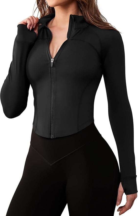 Veste d'entraînement à fermeture éclair