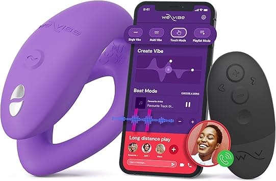 Vibromasseur de couple à télécommande We-Vibe Sync O 