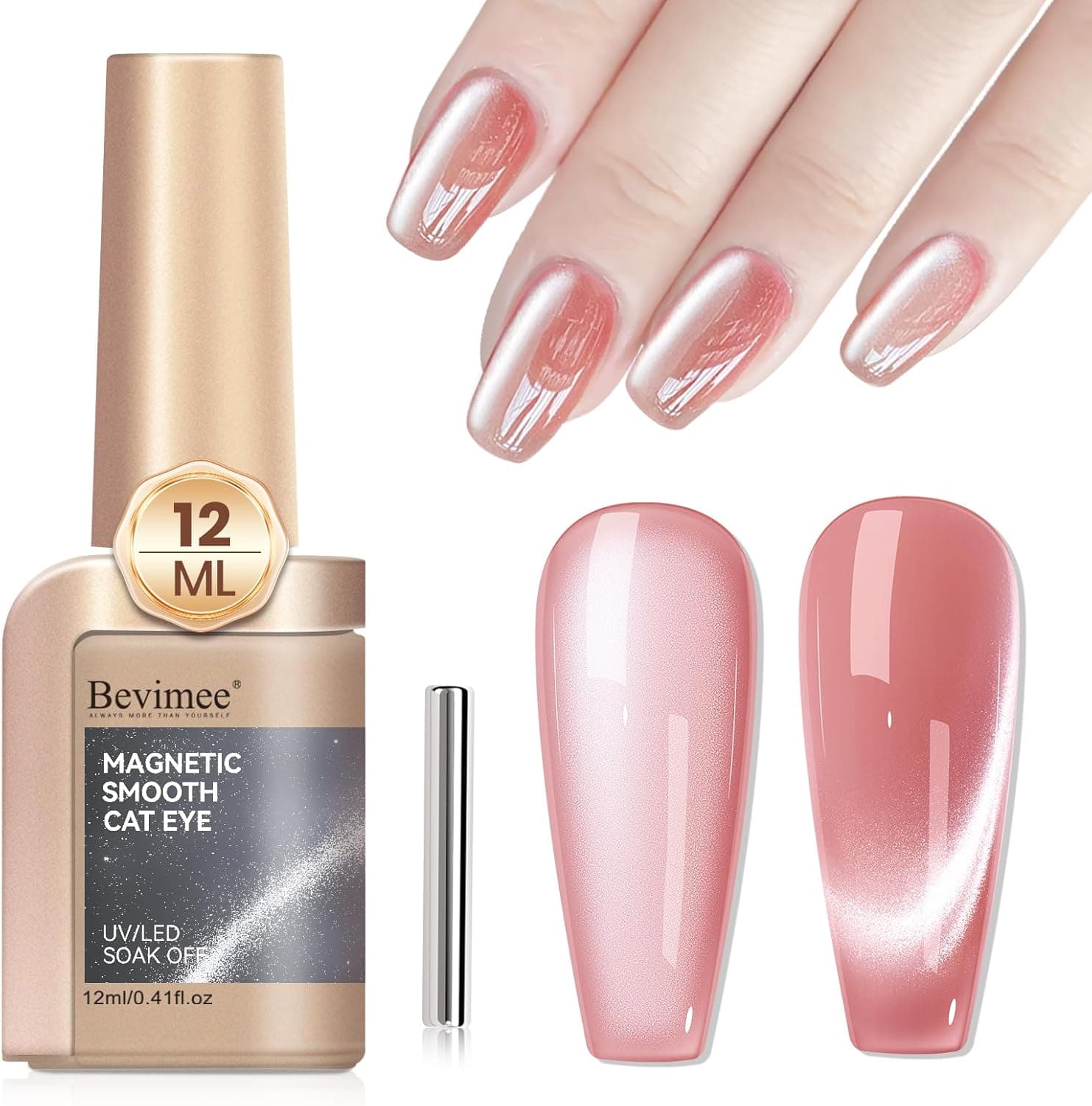 Vernis à ongles gel magnétique avec aimant 