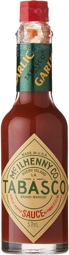 Sauce piquante à l'ail et au poivre de Tabasco