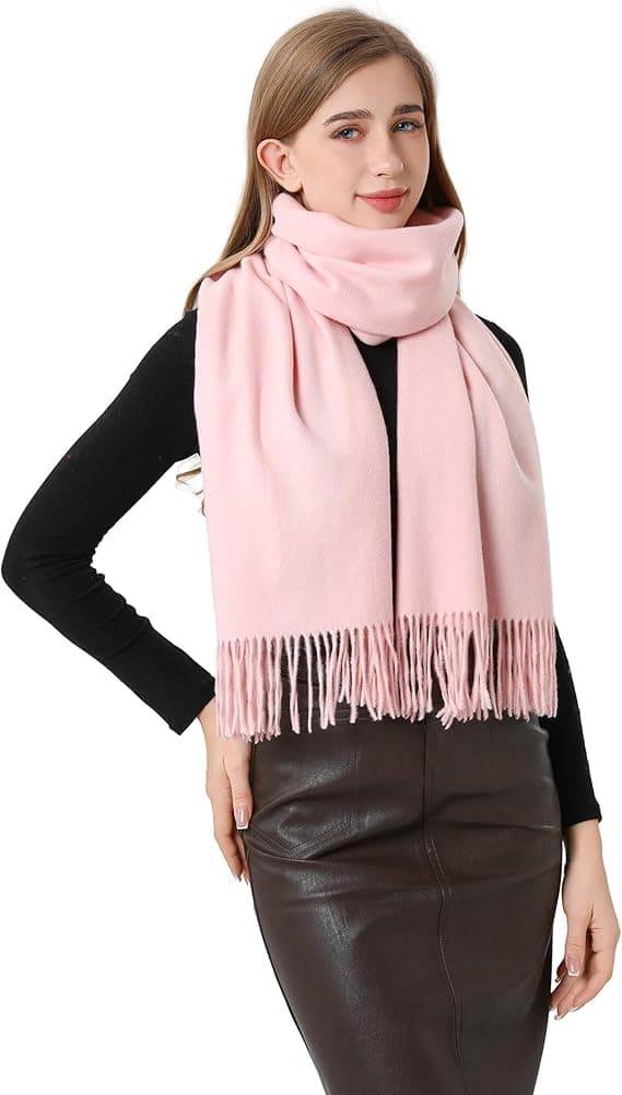 Foulard en cachemire et polyester