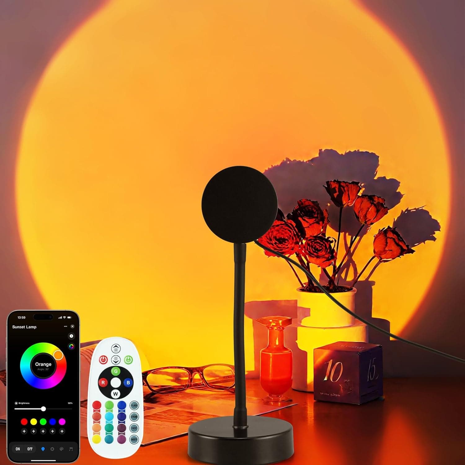 Lampe de coucher du soleil