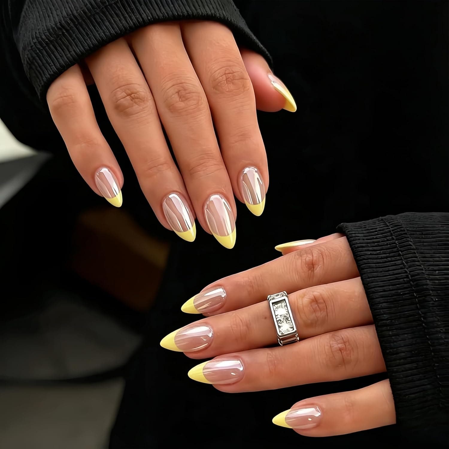 Lot de 30 faux ongles à presser KQueenest sur Amazon