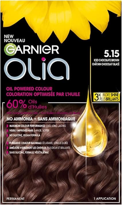 Teinture permanente pour cheveux Garnier Olia