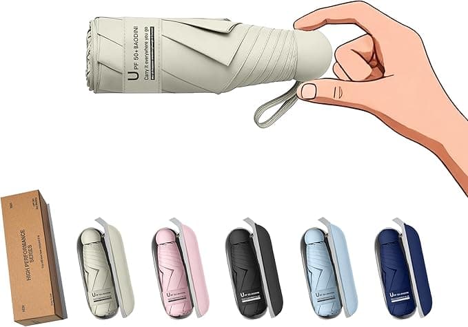 Mini parapluie de voyage pour sac à main